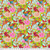 Snow Leopard Temple Garden Pheasants & Butterflies Cotton Fabric By The Yard