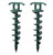 Vortex ANCPS10-HSG Plastic 10" Spiral Anchor Green 2 Pack