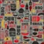 Henry Glass Peace, Love and BBQ Words & Motifs Gray Cotton Fabric By The Yard