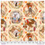 FreeSpirit Mia Charro Autumn Friends Autumn Wreaths Cream Cotton Fabric By Yd