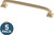 Franklin Brass P29613K-CZ-B 4" (102mm) Square Foot Pull Champagne Bronze 5 Pack