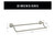 Delta Knoxville Bath 24" Double Towel Bar Brushed Nickel Finish