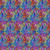 Blank Quilting Joy of Color Abstract Dots Blue Cotton Fabric By Yard