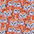 Blank Quilting Woodland Fantasy Owls Amber Cotton Fabric By The Yard