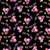 Studio E Furry & Bright Black Kitten w/ Gift Sack Christmas Cotton Fabric By Yd