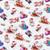 Studio E Furry & Bright Kitten Joy Christmas Cotton Fabric By The Yard