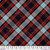 Tim Holtz Christmas Wonderland Winter Plaid Multi Cotton Flannel Fabric By Yard