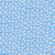 Henry Glass Nana Mae V Packed Daisies Blue Cotton Fabric By The Yard