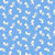 Henry Glass Nana Mae V Tiny Mice Blue Cotton Fabric By The Yard