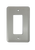 64131 Taupe Stamped Single GFCI Decora Cover Wall Plate