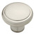 PN0409-SN 1 3/16" Satin Nickel Perimeter Cabinet Drawer Pull Knob
