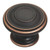 P22669-VBC 1 3/8" Bronze Copper Highlights Harmon Cabinet Drawer Knob