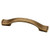 P18949-ABT Dual Mount 3" & 3 3/4" Cabinet Drawer Pull Tumbled Antique Brass