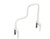 PL585 Peerless Multigrip Tub Safety Bar White PL585
