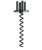 APANCHR-HSG Vortex 4 x 4 Anchor Post 18" Spiral Green