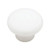 P624AAV-W White Plastic 1 3/8"  Cabinet Drawer Knob