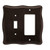 64301 Victorian Venetian Bronze Single Switch  GFCI Cover Plate