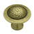 PBF572Y-ABT 1 1/2" Tumbled Antique Brass Rough Smooth Cabinet Drawer Knob