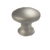 PN0840 AL 1 1/4" Round Cabinet Drawer Pull Knob Aluminum
