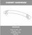 P84300C-SN 3 3/4" Satin Nickel Contempo II Knuckle Design Drawer Pull