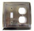 W069ZMC-SBA Architect Ant Bronze Switch / Duplex Outlet Wall Plate