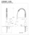 Gourmetier Concord Single Handle Pull-Down Spray Kitchen Faucet