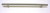 P01015-SS  Stainless Steel Bar Drawer Pull 8 7/8" Centers