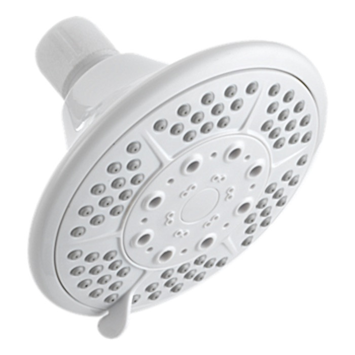 Peerless 76571WH White 5 Spray Settings Massage Shower Head