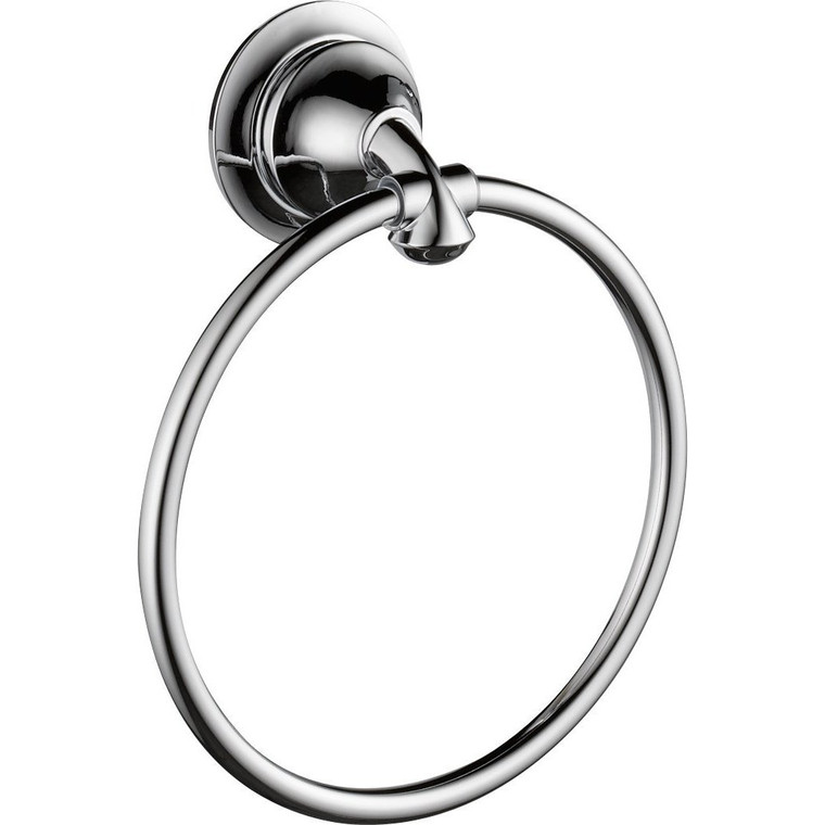 Delta 79446 Linden Bath Towel Ring Chrome Finish