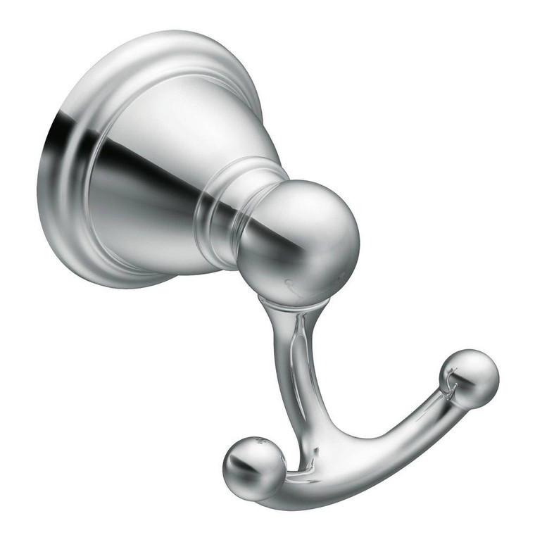 Moen YB2203CH Brantford Bath Robe Hook Chrome Finish