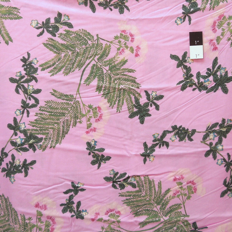 Pre-Cut Amy Butler RAAB05 Alchemy Honeysuckle Bloom Rose RAYON Fabric 1 3/4 Yard
