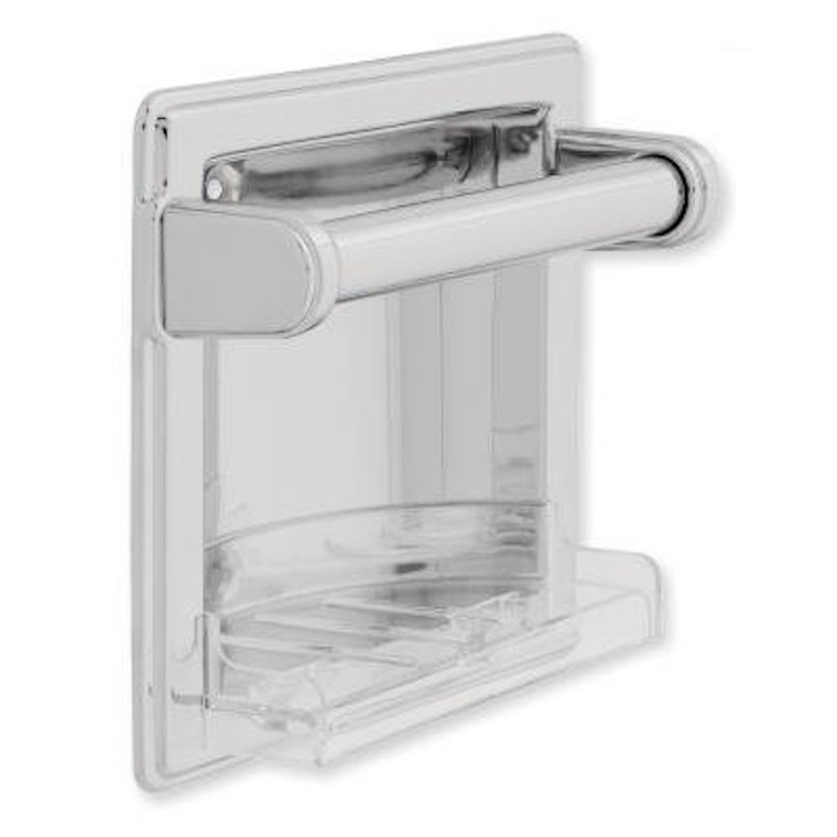 Franklin Brass 9098 Jamestown Bath Recessed Soap Holder w/ Bar Chrome Finish
