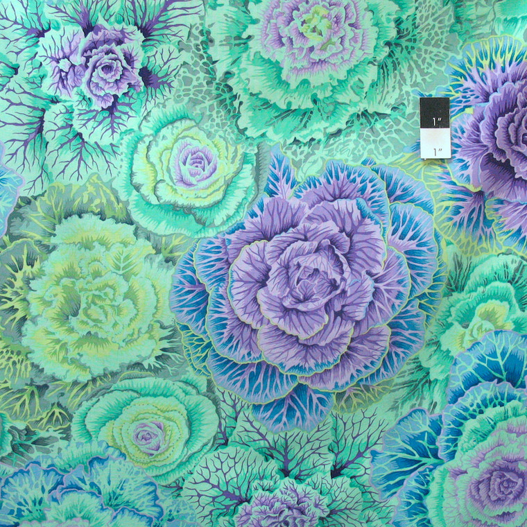 Philip Jacobs PWPJ051 Brassica Green Cotton Fabric By The Yard