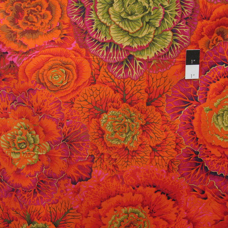 Philip Jacobs PWPJ051 Brassica Rust Cotton Fabric By The Yard