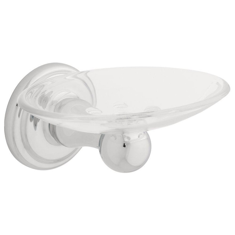 127729 Jamestown Bath Soap Dish Polished Chrome Finish