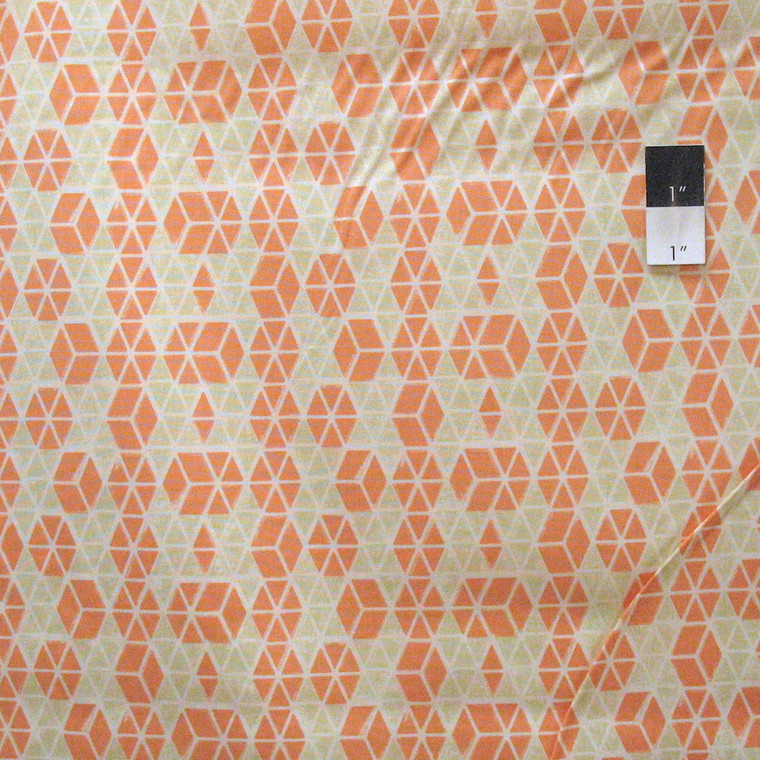Victoria and Albert PWVA033 Jones Diamond Citron Fabric By Yard