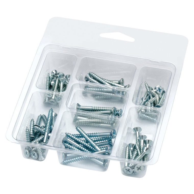 Arrow 160459 106 Piece Utilitty Multi Pack Assorted Wood Screws