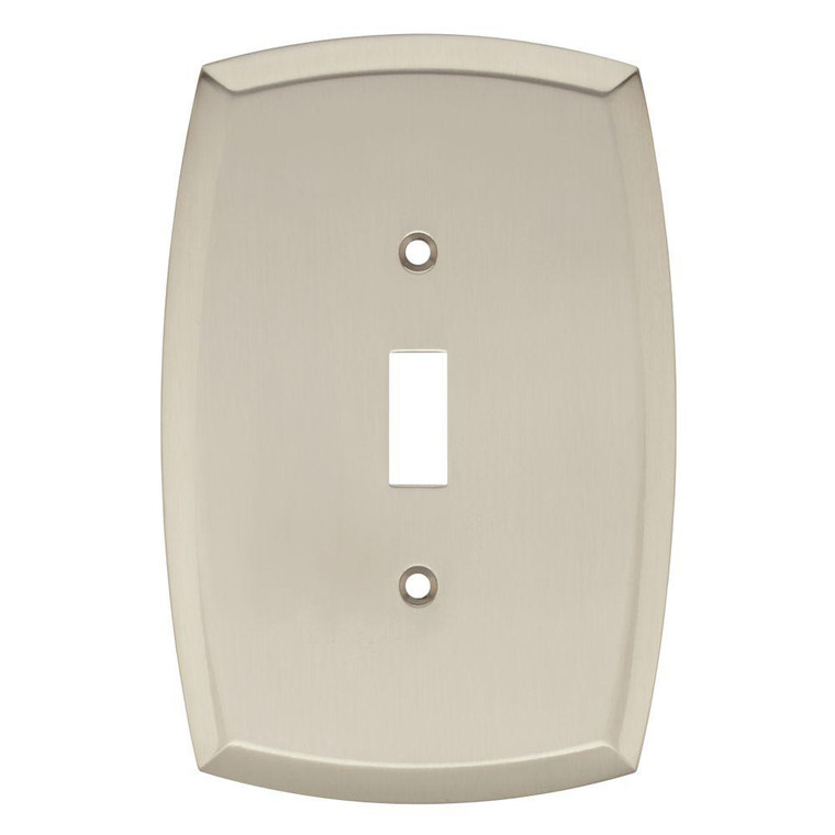 Liberty W35600-SN Mandara Satin Nickel Single Switch Cover Plate Liberty W35600-SN Mandara Satin Nickel Single Switch Cover Plate