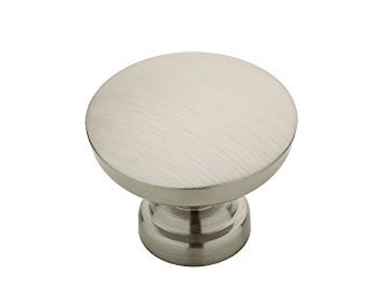 Liberty P29523K-SN 1 3/16" Satin Nickel Fulton Cabinet Drawer Knob 10 Pack Liberty P29523K-SN 1 3/16" Satin Nickel Fulton Cabinet Drawer Knob 10 Pack