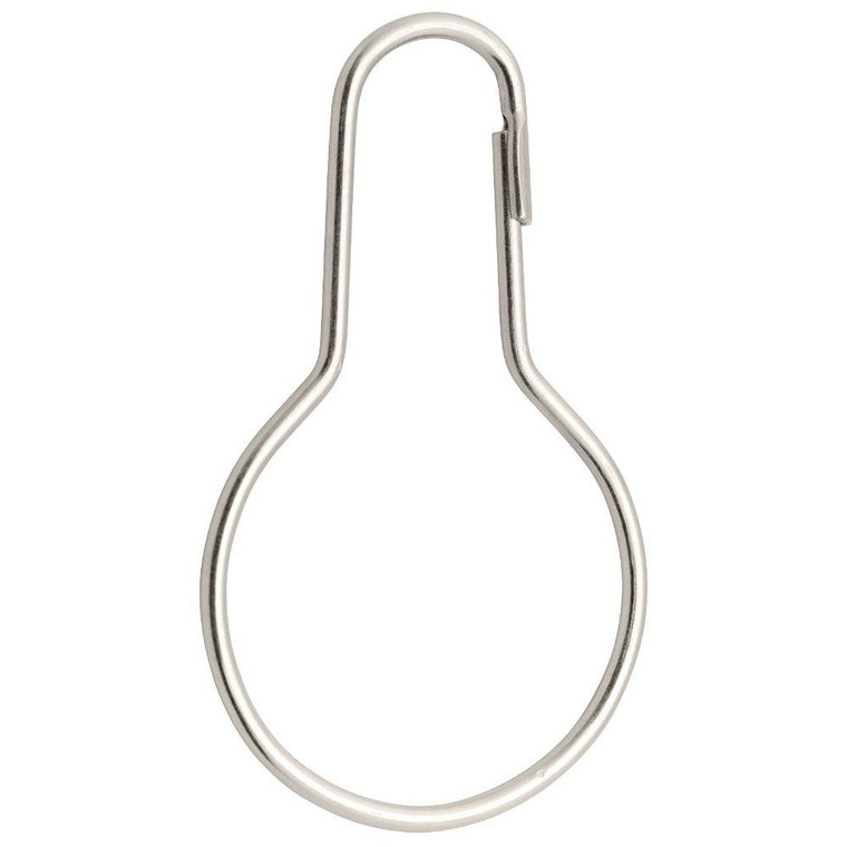 Liberty 127819  Shower Curtain Hook Pins Nickel Plated Pack of 12