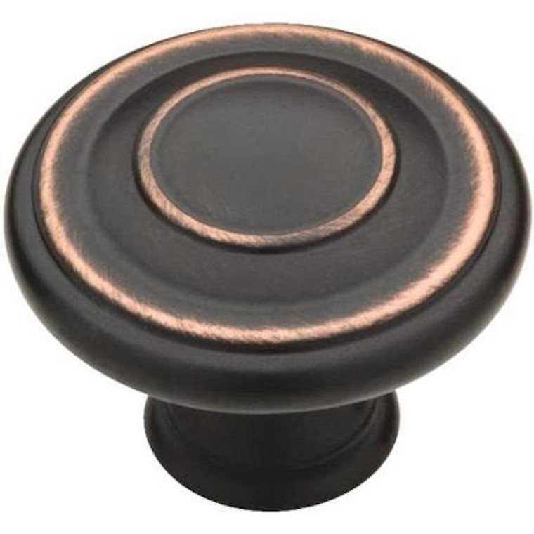 Liberty P24423W-VBC 1 3/8" Jackson Cabinet Drawer Knob Bronze & Copper 10 Pack