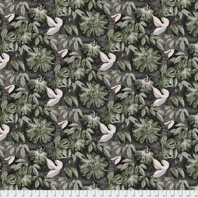 Anna Maria Horner Passion Flower PWAH133 Passiflora Glimmer Cotton Fabric By Yd Anna Maria Horner Passion Flower PWAH133 Passiflora Glimmer Cotton Fabric By Yd