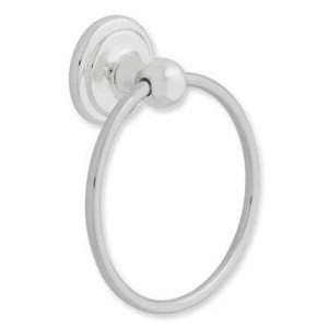 Jamestown 9016PC Bath Towel Ring Chrome Finish
