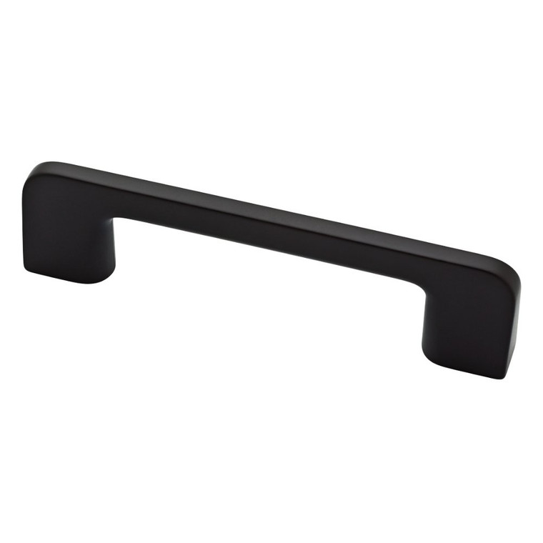 Liberty P34949-FB 3 3/4" 96mm North Dalston Flat Black Cabinet Drawer Pull Liberty P34949-FB 3 3/4" 96mm North Dalston Flat Black Cabinet Drawer Pull