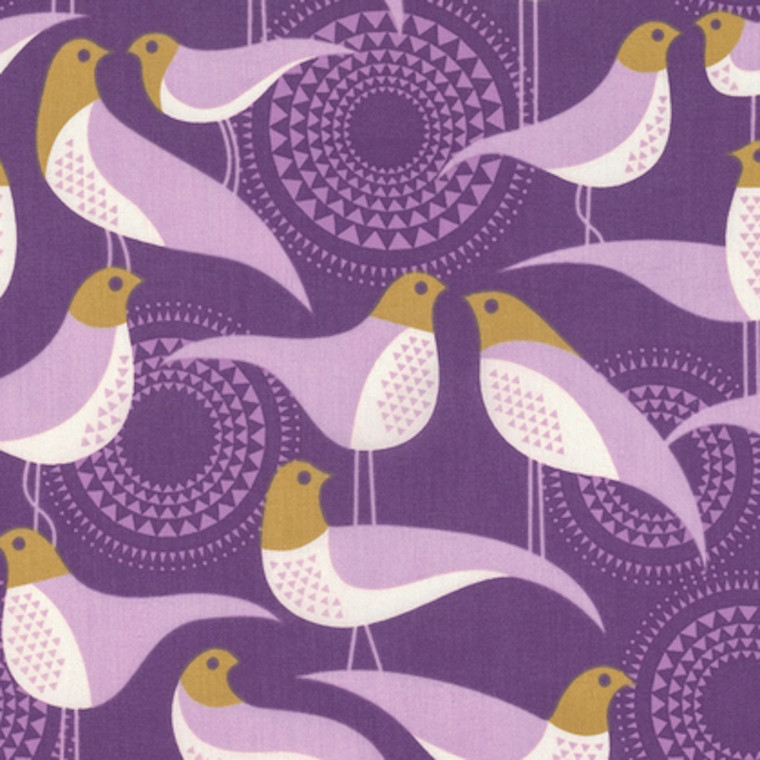 Joel Dewberry VOJD011 Modernist Perch Violet Cotton VOILE Fabric 8 Yard Bolt Joel Dewberry VOJD011 Modernist Perch Violet Cotton VOILE Fabric 8 Yard Bolt
