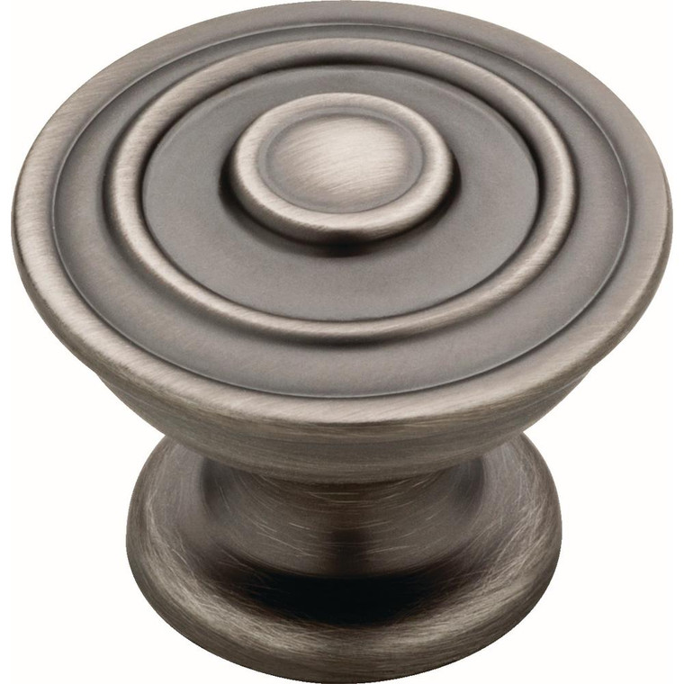 Liberty P29525-904 Hayes 1 1/4" Heirloom Silver Cabinet & Drawer Knob