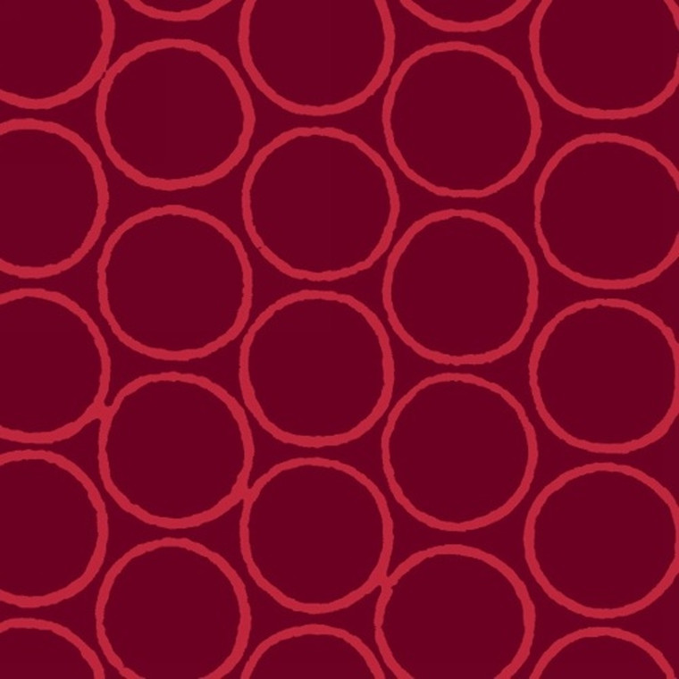 Studio E 3761 Modern Batiks Circles Burgundy Quilting Fabric By Yard