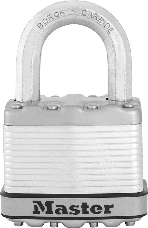 Master Lock M5XKAD Padlock, Magnum Laminated Steel Lock, 2 in. Wide