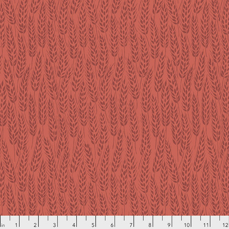 Snow Leopard PWSL078 Neddy's Meadow Meadow Grass Autumn Cotton Fabric By The Yard