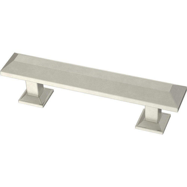 Liberty P42408C-SN 3" Beveled Square Cabinet & Drawer Pull Satin Nickel Liberty P42408C-SN 3" Beveled Square Cabinet & Drawer Pull Satin Nickel